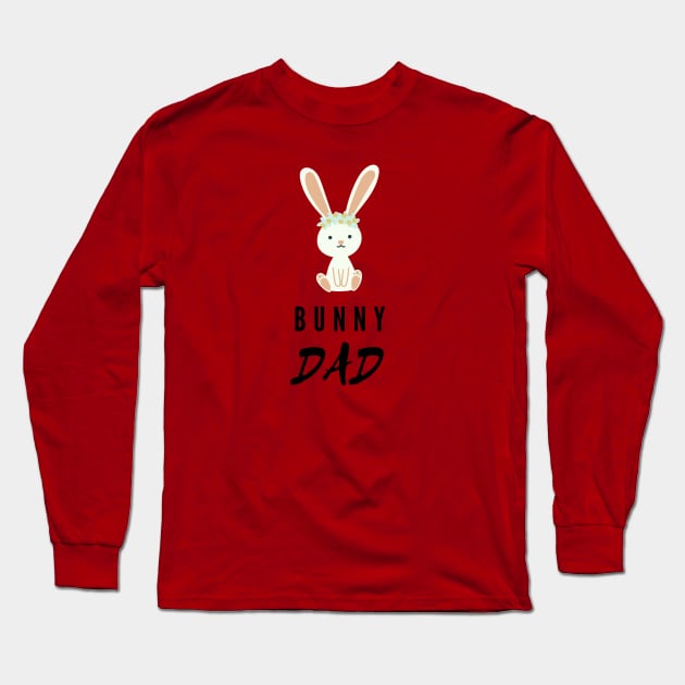 BUNNY DAD Long Sleeve T-Shirt by AdorableTees